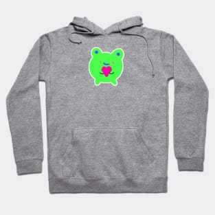 Frog with Heart Hoodie